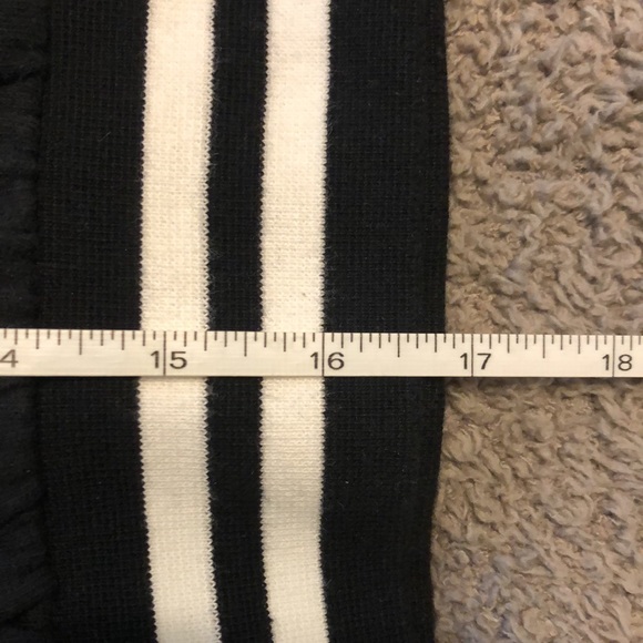 Champion Stripes Crop Fleece Top Size XL - Picture 4 of 4